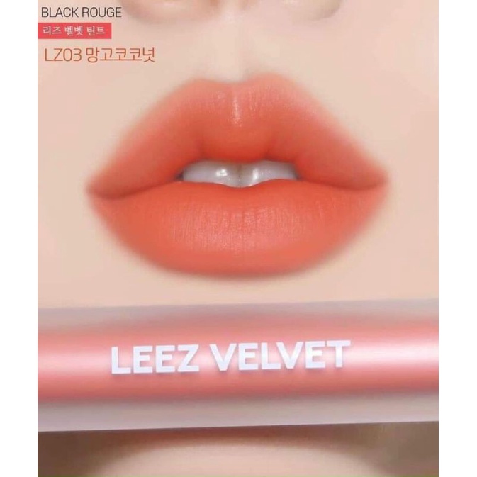 Son kem lì black rouge Leez Velvet Tint mẫu mới