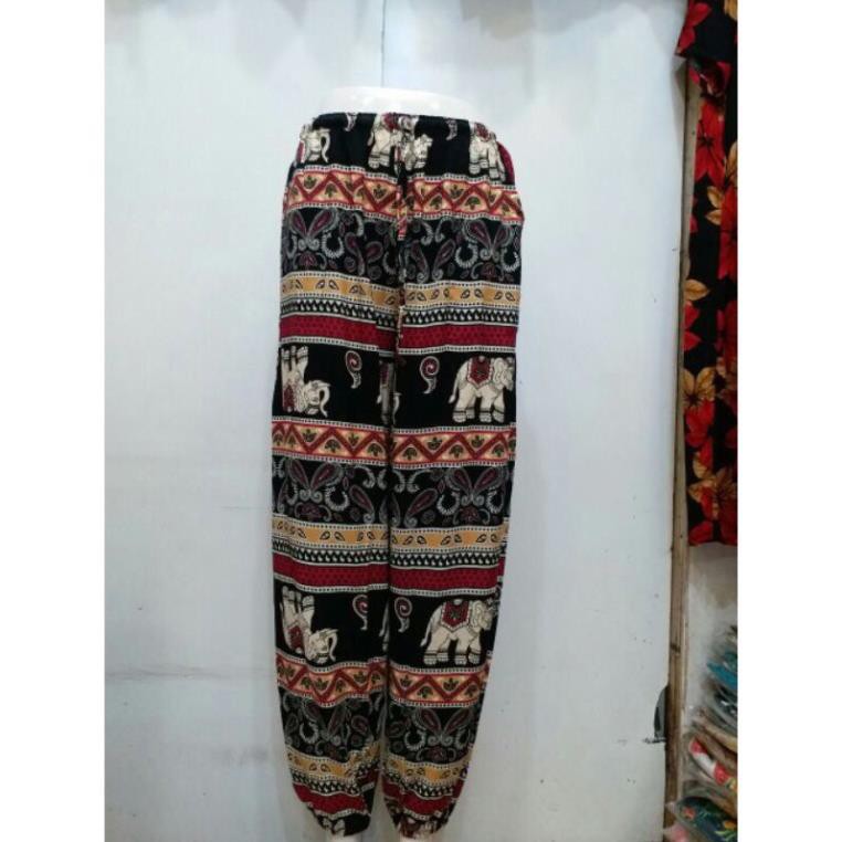 Quần lanh Thổ Cẩm, Voi Thái, dáng dài, bo gấu. hàng đẹp | BigBuy360 - bigbuy360.vn