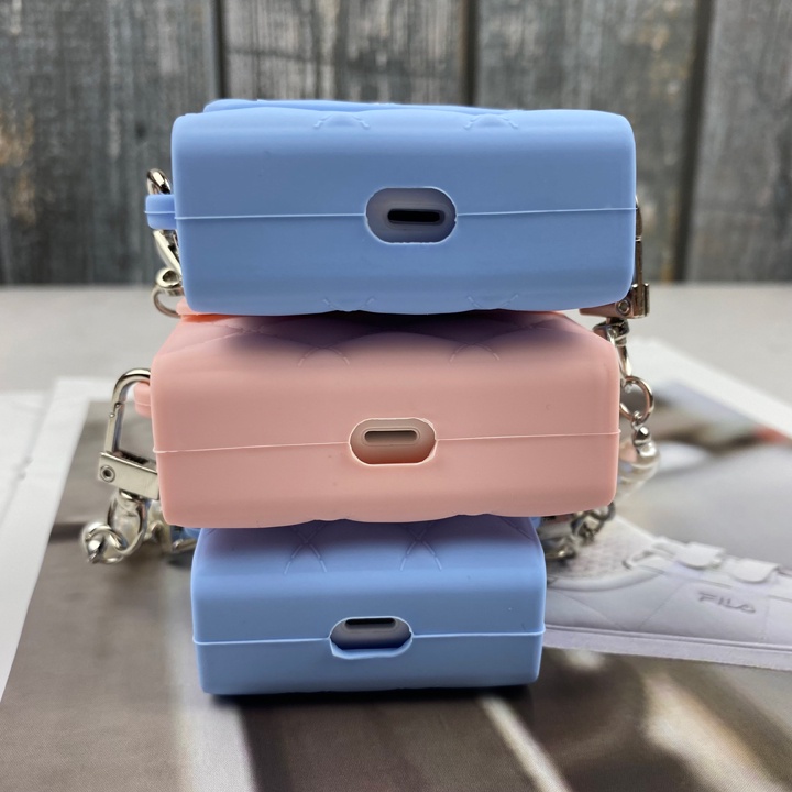 Case Airpods Túi Xách Hàng Hiệu, Ốp Airpods Phong Cách Thời Trang - Mã TZAP355
