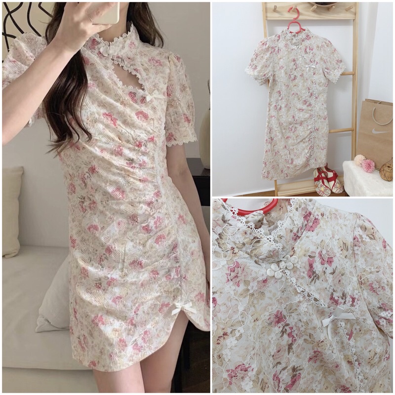 Sườn xám hot girl siêu đẹp mới