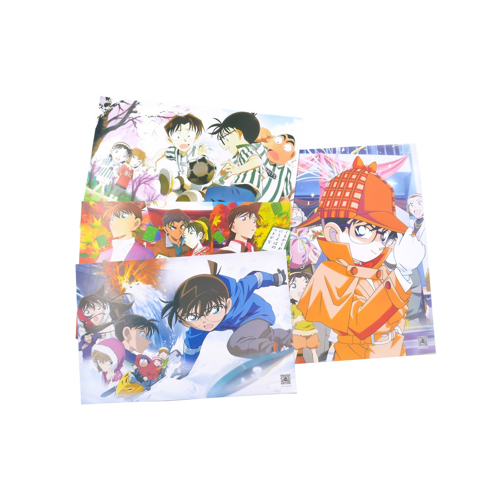Bộ 8 tấm poster Anime - Conan [AAM] [PGN23]
