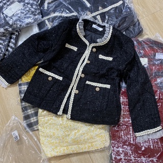 ORDER- ÁO DẠ TWEED ULLZANG PHONG CÁCH HÀN QUỐC