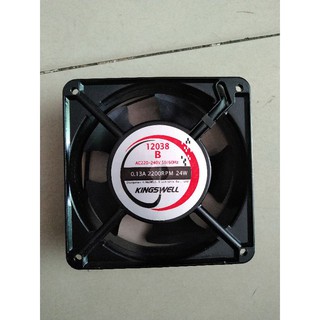 quạt tủ lạnh AC 220V 12x12cm