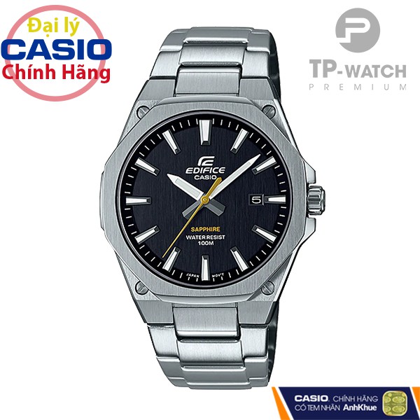 Đồng Hồ Nam Casio Edifice EFR-S108D-1AVUDF Chính Hãng | Casio Edifice EFR-S108D-1A Kính Sapphire Dây Thép