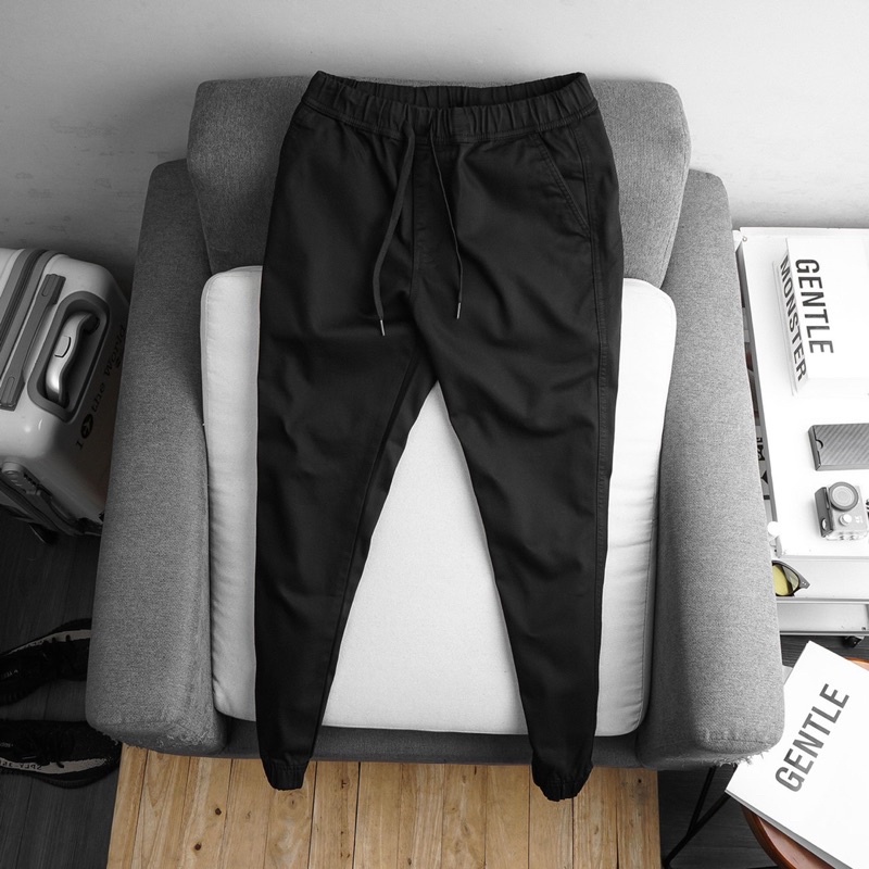 Quần basic joggers nam