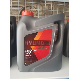 Nhớt ô tô HYUNDAI XTEER GASOLINE G700 10W40 SN 4L