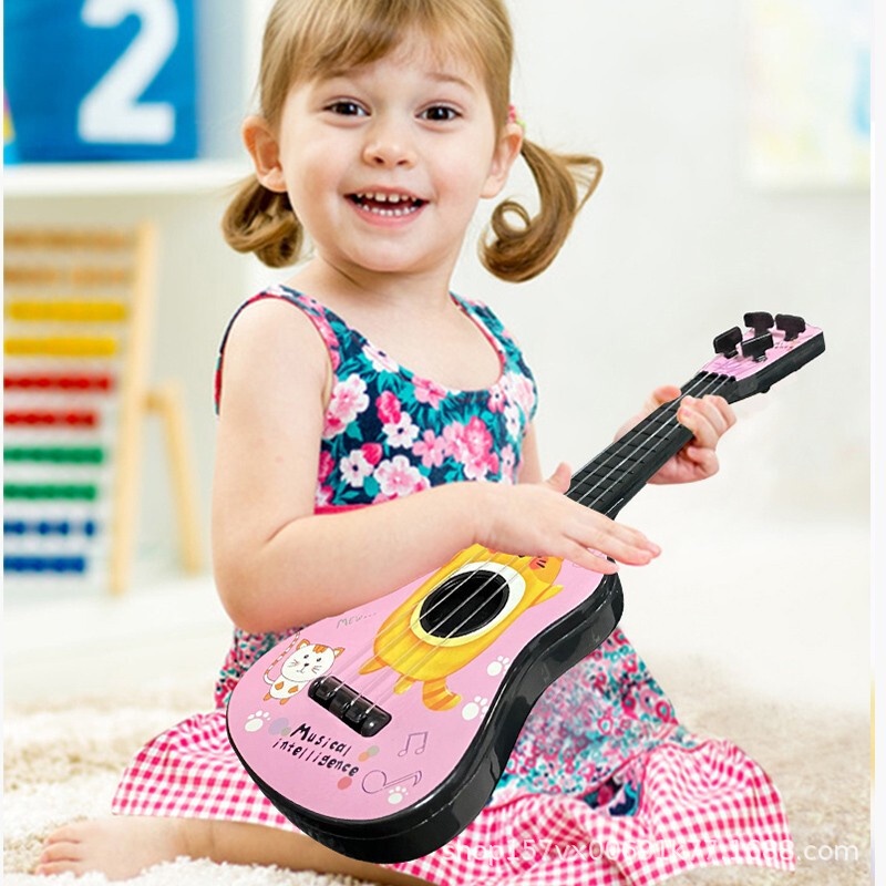 Đồ chơi đàn ukulele ZHAN QI TOYS thiết kế nhỏ gọn cho bé