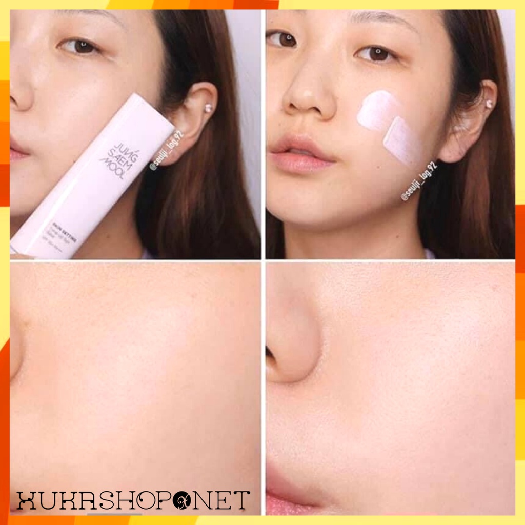 Kem Lót Jung Saem Mool Skin Setting kem lót khóa da tùy chọn 4 loại