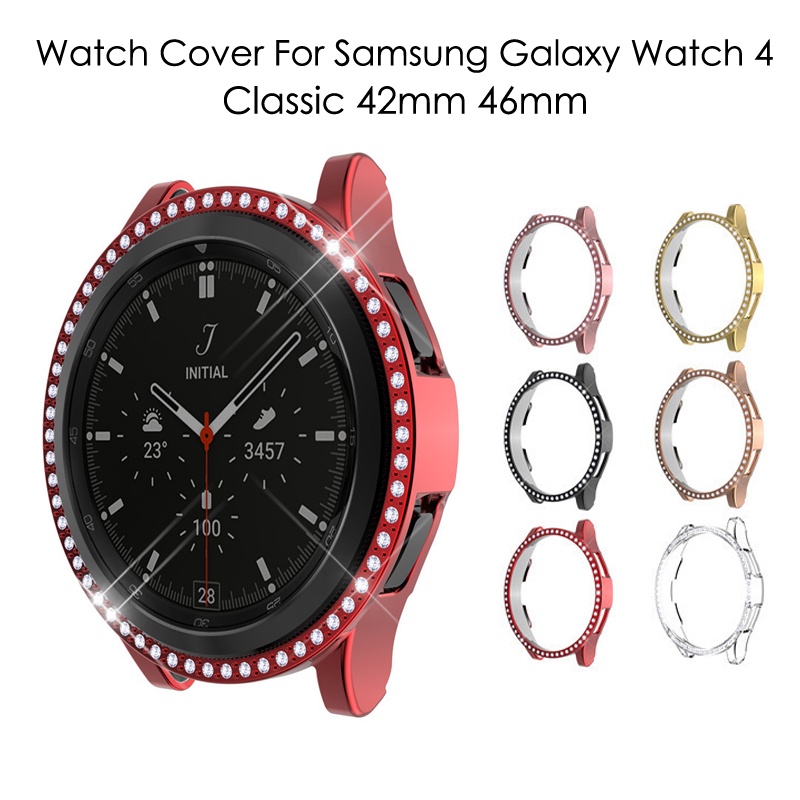 Ốp bảo vệ mặt đồng hồ thông minh Samsung Galaxy Watch 4 Classic 42mm 46mm cao cấp
