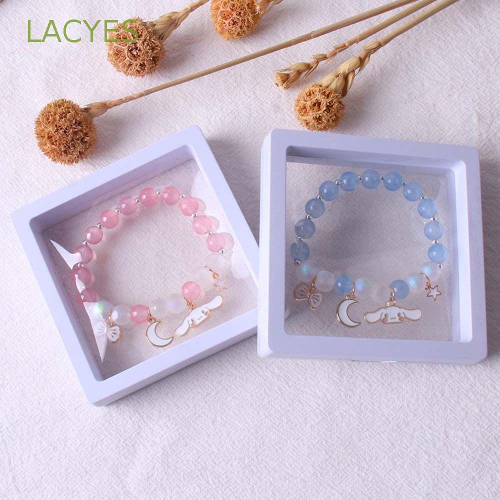 Vòng Tay Dây Co Giãn Mặt Hình Cún Cinnamoroll/Mặt Trăng/Ngôi Sao Kiểu Hàn Quốc Dễ Thương