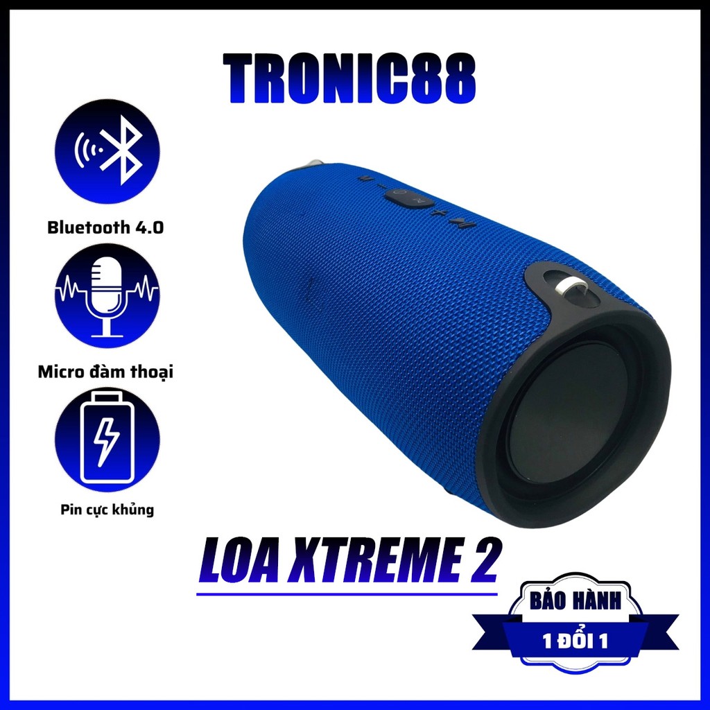 Loa Bluetooth JBL XTREME 2 Không Dây Nghe Nhạc Bass Cực Khủng Vỏ Nhôm Cứng Cáp