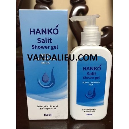 HANKO SALIT SHOWER GEL BODY CLEANSING MILK 150ML - SỮA TẮM