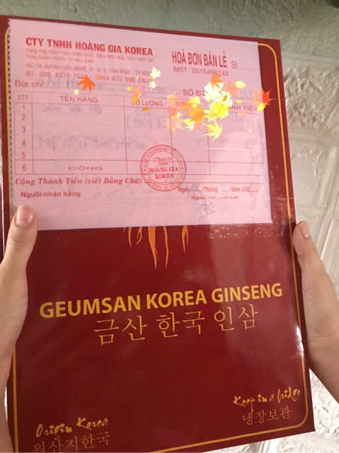 119K 1 CỦ SÂM TƯƠI HÀN QUỐC LOẠI TO 6 NĂM TUỔI | BigBuy360 - bigbuy360.vn