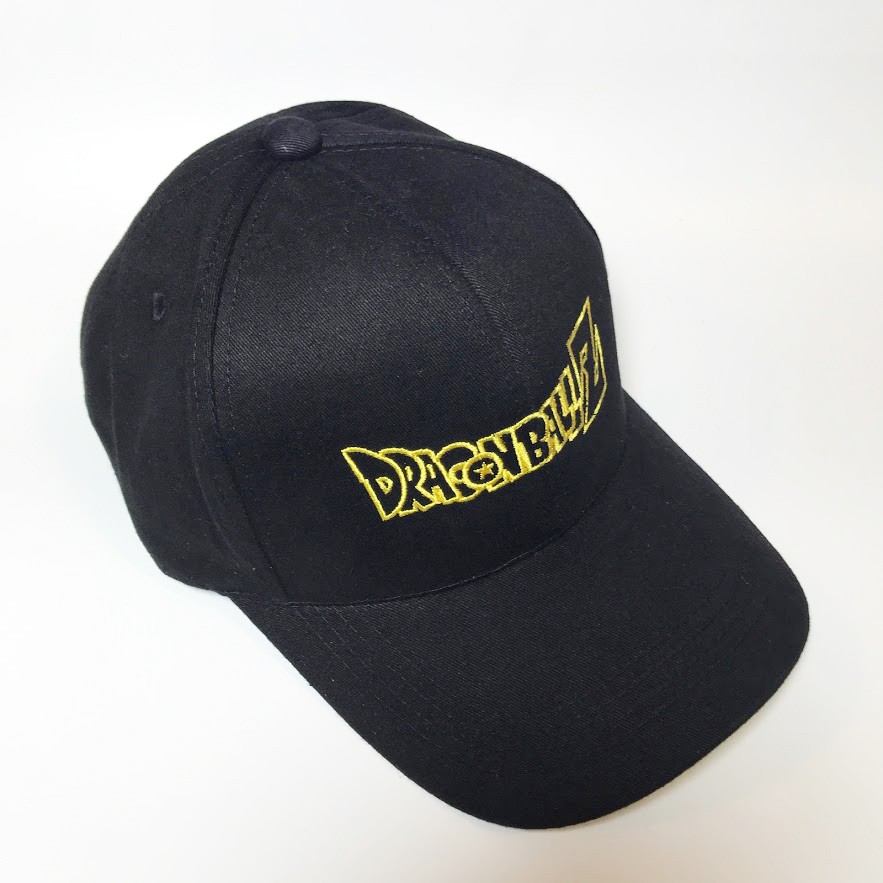 Nón kết màu đen thêu logo Dragon Ball Z - Mũ lưỡi trai Kaki214