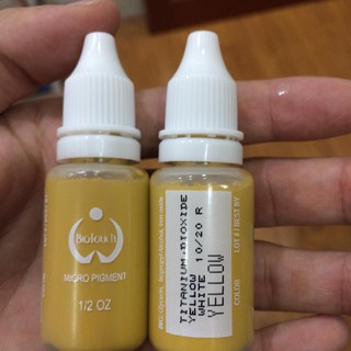 Mực vàng nghệ hạ màu Biotouch USA chính hãng