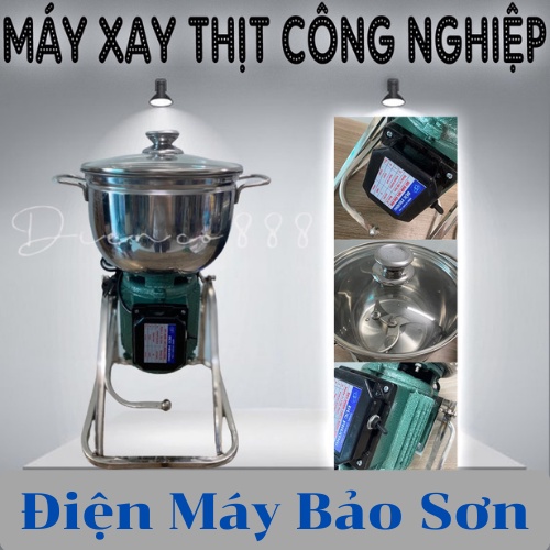 Máy Xay Thịt Giò Chả Đa Năng Inox Công Suất 750W - 1000W Tặng 1 Que Đánh Ruốc