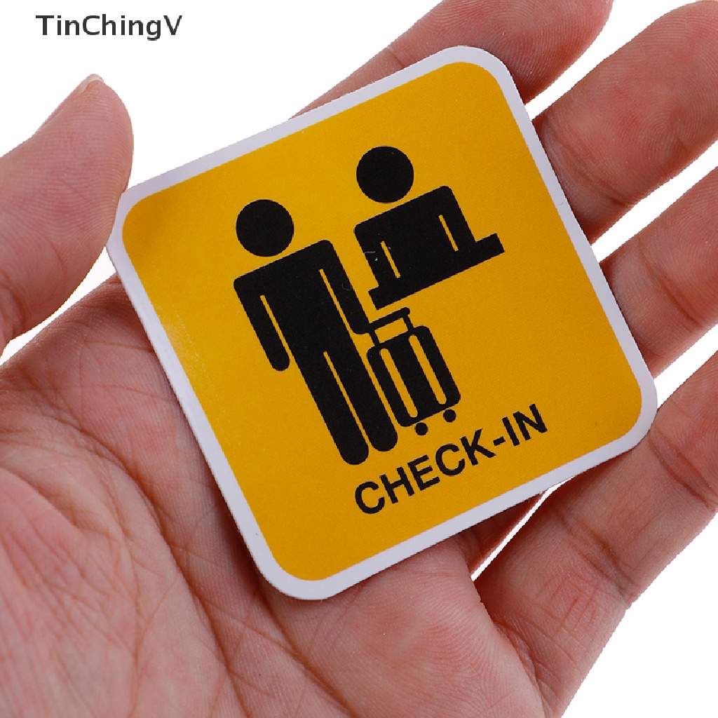 Bộ 50 Miếng Dán Cảnh Báo Nhắc Nhở Chống Thấm Nước Tiện Dụng