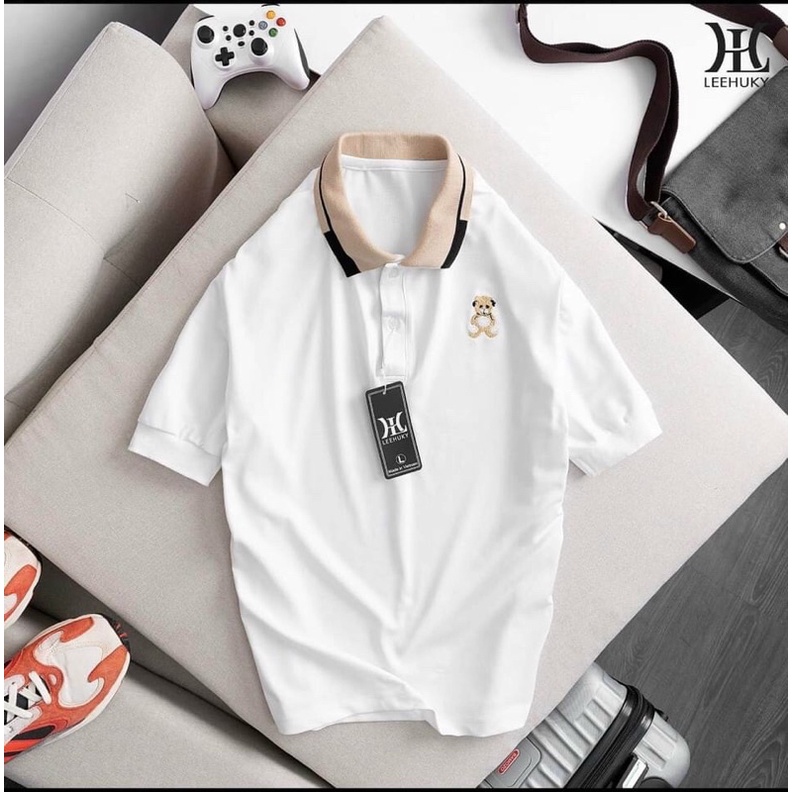 Áo Polo Nam thêu ngực,Chống Nhăn, Bền Màu (WAM-02)