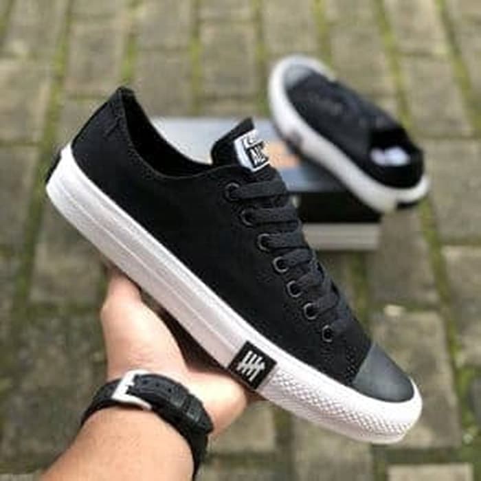 Giày Thể Thao Sepati Poxing All Star Ct School Chuck Taylor Ii 2 Lunarlon Màu Đen Cho Nam Nữ