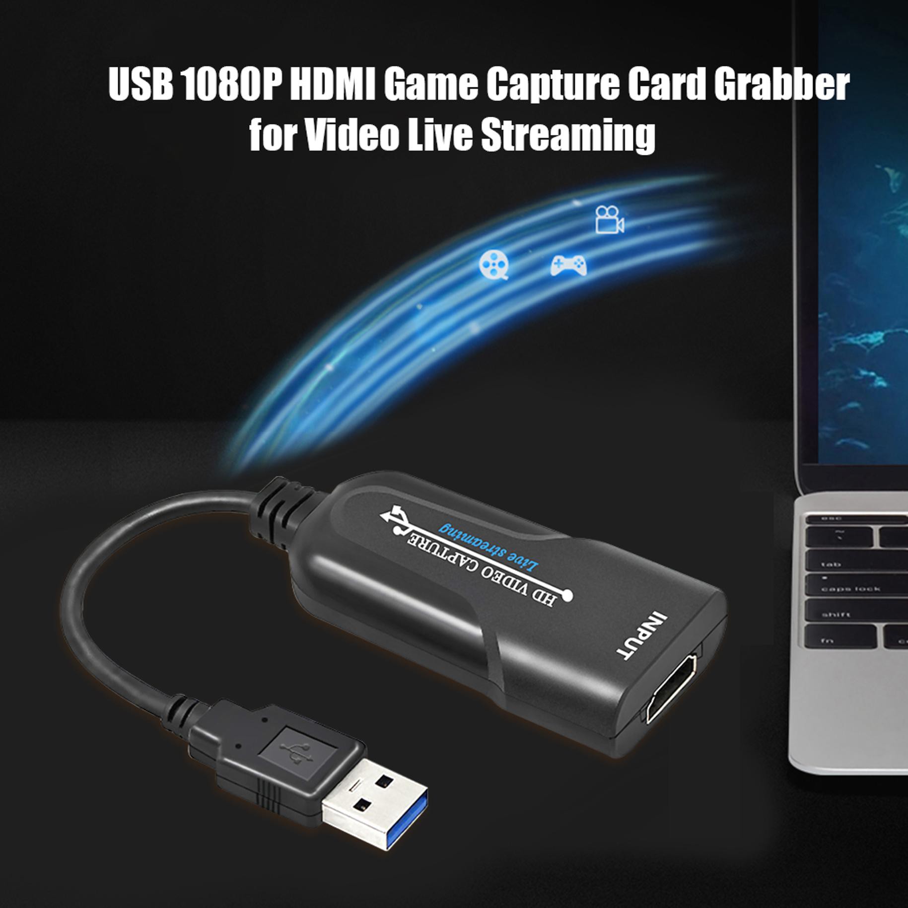 Card Thu Tín Hiệu Hình Ảnh Chơi Game Usb 30 / 20 Hdmi 1080p