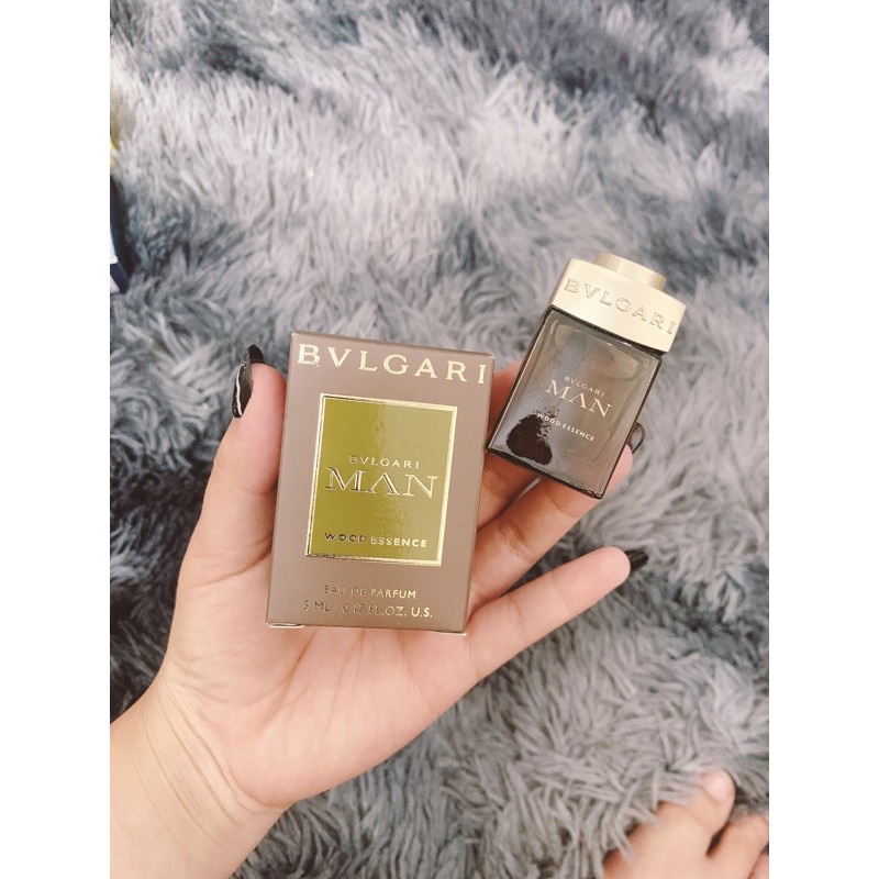 Nước Hoa Nam Bvlgari Man Wood Essence 5ml