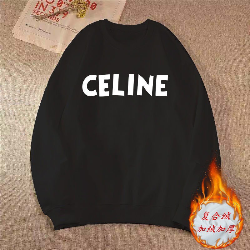 Áo Sweater CeLine Form Rộng, Nam Nữ dáng Unisex - Áo Chất Nỉ Bông Cao Cấp - Áo Hoodie Top Xu Hướng 2021 | BigBuy360 - bigbuy360.vn