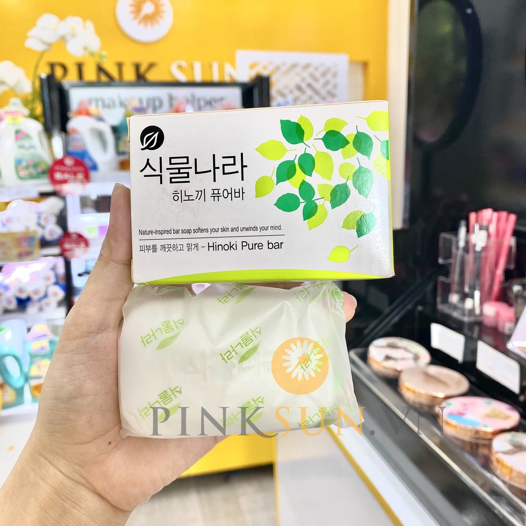 Xà Bông Lion Dưỡng Da Hữu Cơ Hàn Quốc Tẩy Da Chết Giúp Da Trắng Sáng 100g