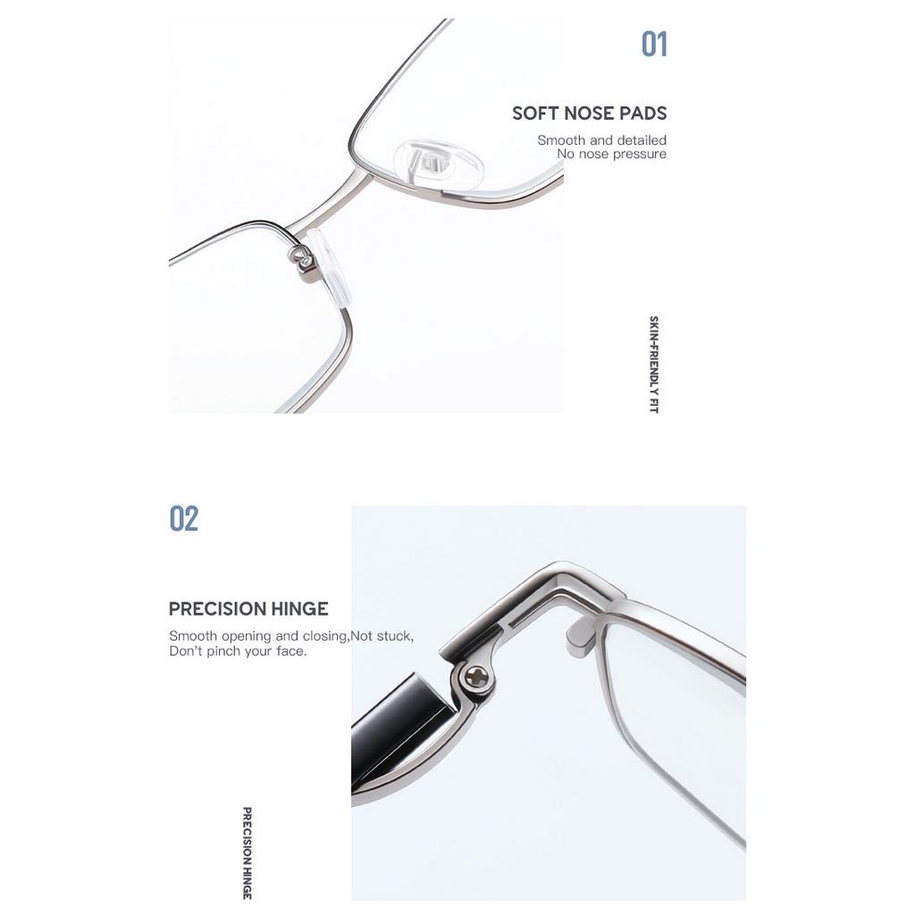 Kính đọc sách chống ánh sáng xanh dành cho nam