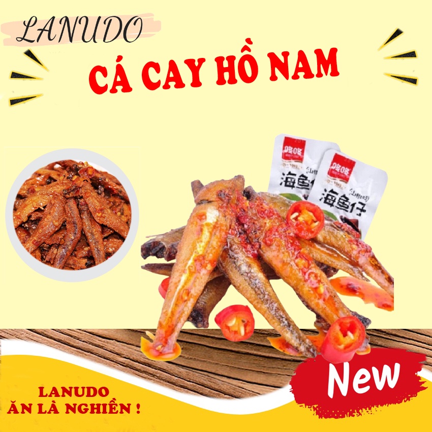 Cá cay vân nam trung quốc đặc sản hồ nam gói 12 gam ăn liền siêu ngon