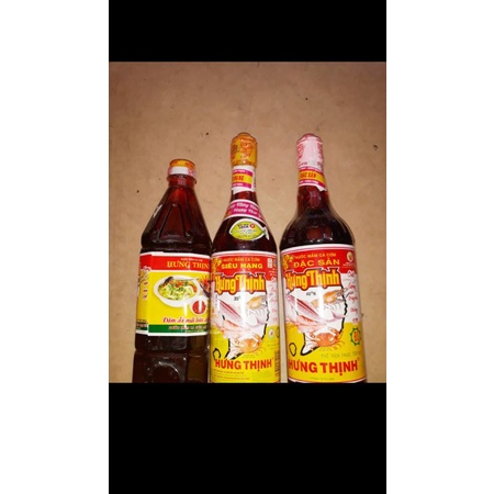 NƯỚC MẮM HƯNG THỊNH CHAI ĐẶC SẢN 40 ĐỘ 750 ML