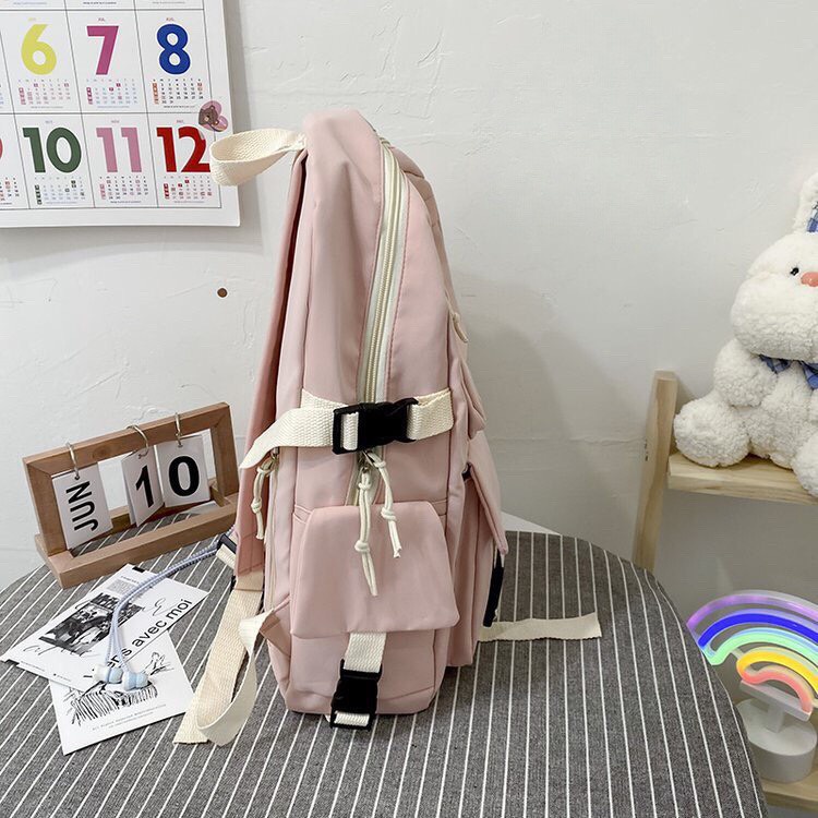 Balo nam nữ thời trang HAZIN chất liệu polyester cao cấp đi học đi chơi phong cách unisex vừa laptop HZM614