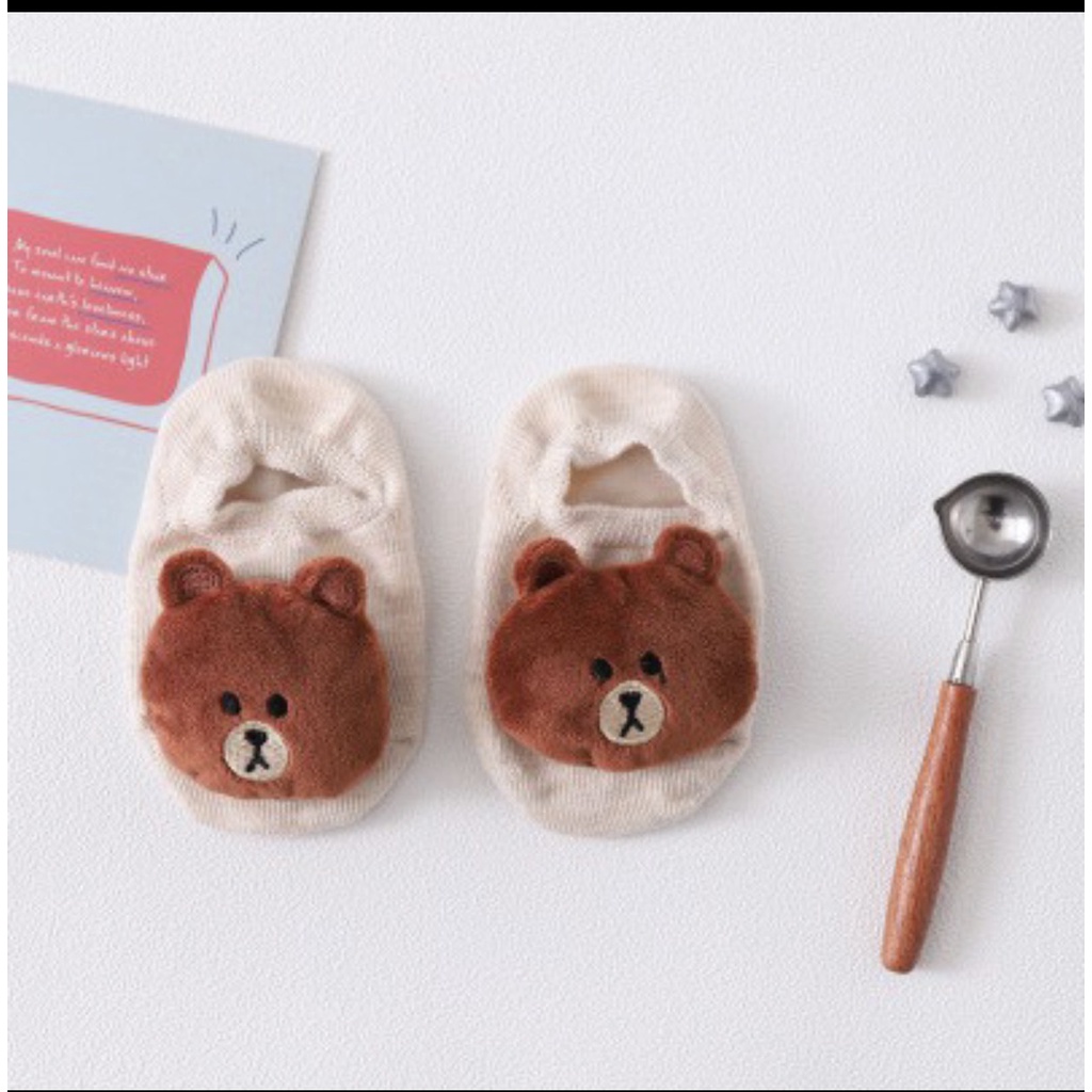Tất Chống Trượt hình thú 3D Cho Bé, Vớ Tập đi bé trai/bé gái