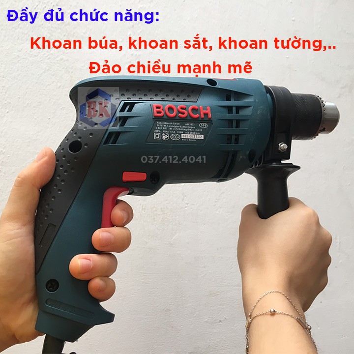 MÁY KHOAN TƯỜNG, SẮT, GỖ  BOSCH KHOAN 13 LY - PROFESSIONAL GSB 13RE - BẢO HÀNH TOÀN QUỐC