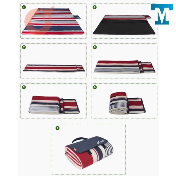 Thảm trải du lịch đi phượt gấp gọn đa năng , thảm picnic Cỡ nhỏ 145*78 | BigBuy360 - bigbuy360.vn