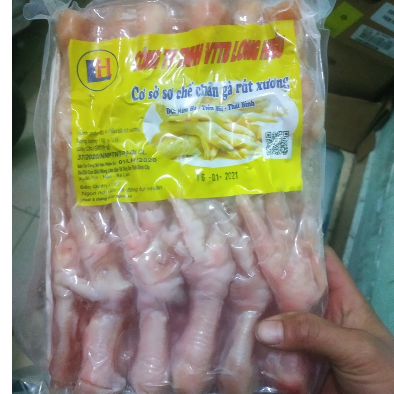 Chân gà rút xương 1 kg nét 65 chỉ giao TPHCM