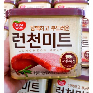 Thịt hộp Dongwon 340g [Date Mới]