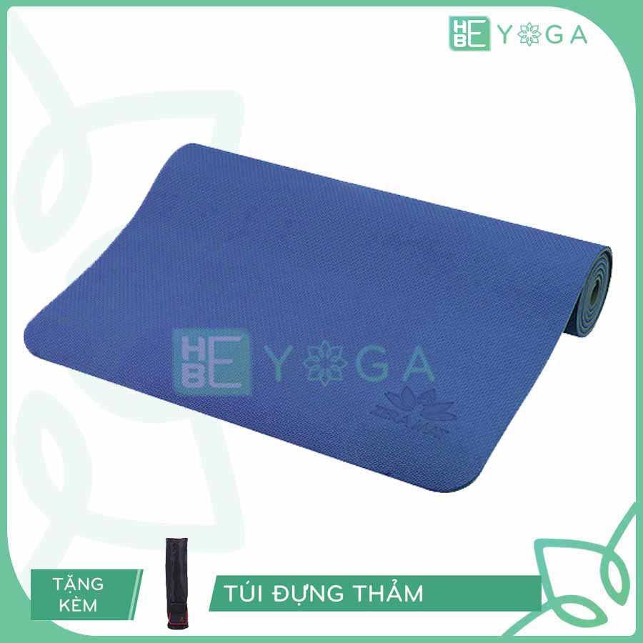 Thảm Yoga Zera Mat 8mm 1 lớp Tặng kèm túi đựng ( màu sắc ib để chọn màu)