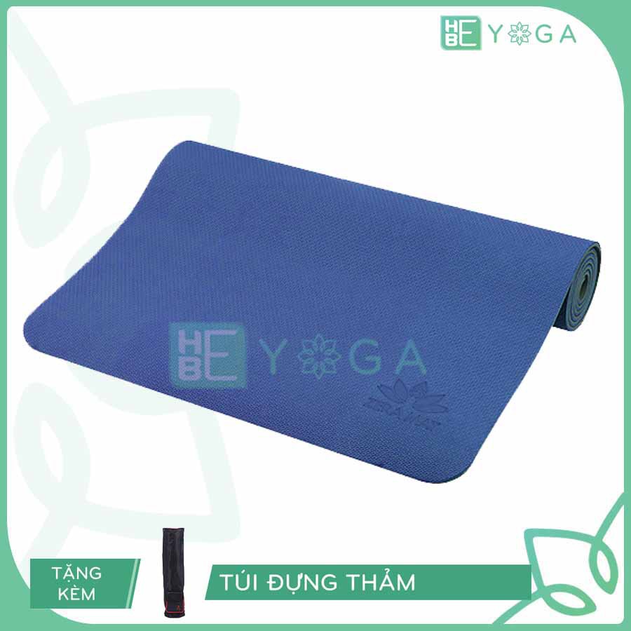 Thảm Yoga ZERA Mats 8mm 1 lớp Tặng kèm túi đựng ( màu sắc ib để chọn màu)