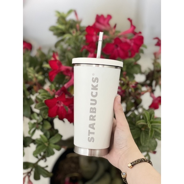 Ly giữ nhiệt coldcup Black - White 473ml