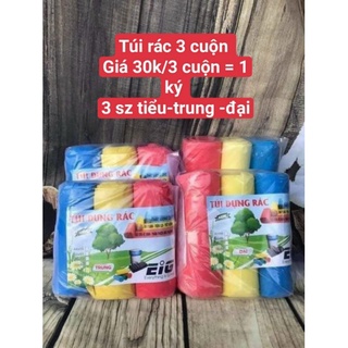 1 ký bịch đựng rác 3 cuộn