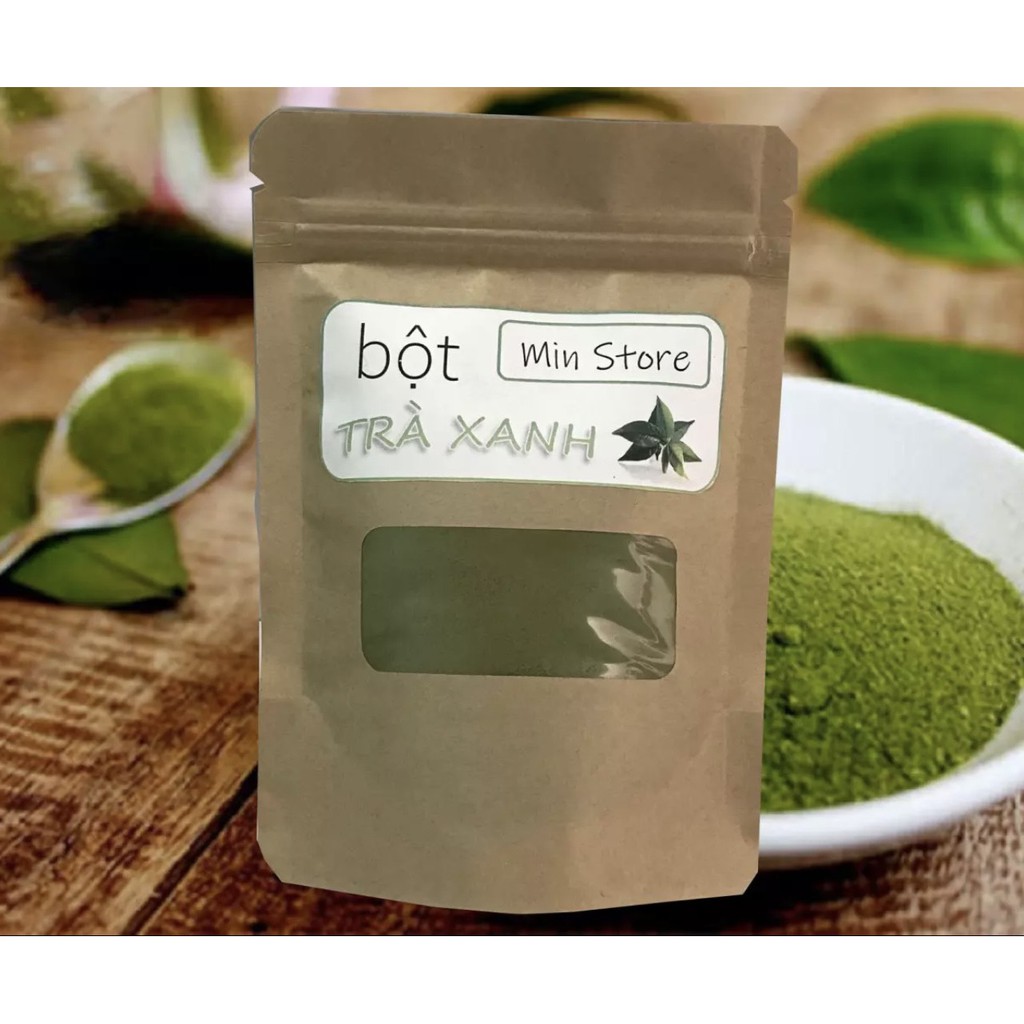 100g Bột trà xanh Thái Nguyên nguyên chất