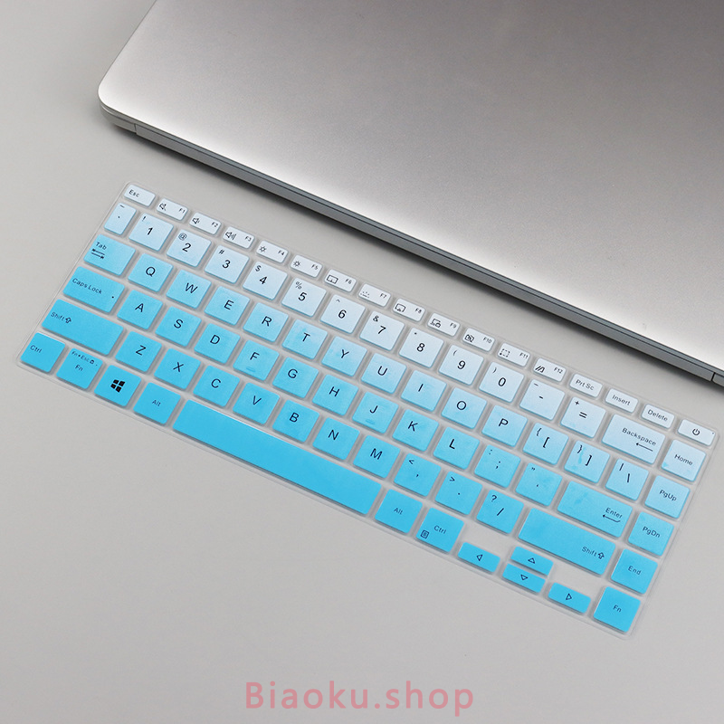Miếng Dán Bàn Phím Silicon 14 Inch Chống Nước / Bụi Cho Wa-seok VivoBook S14 S433 F4 33FFA 2020 S433 FFA F