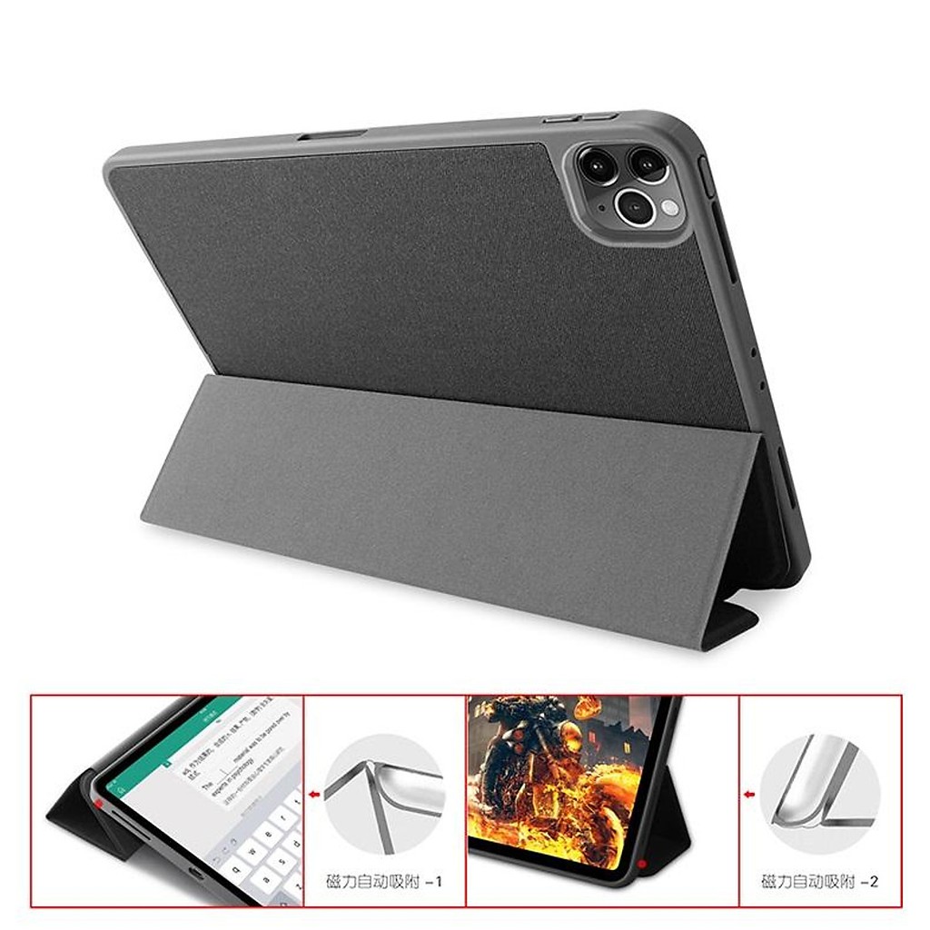 [Mã ELFLASH5 giảm 20K đơn 50K] Bao da iPad Air 2020 (10.8 inch)/ iPad Pro 2020 (11.0 inch) hiệu Mutural | BigBuy360 - bigbuy360.vn