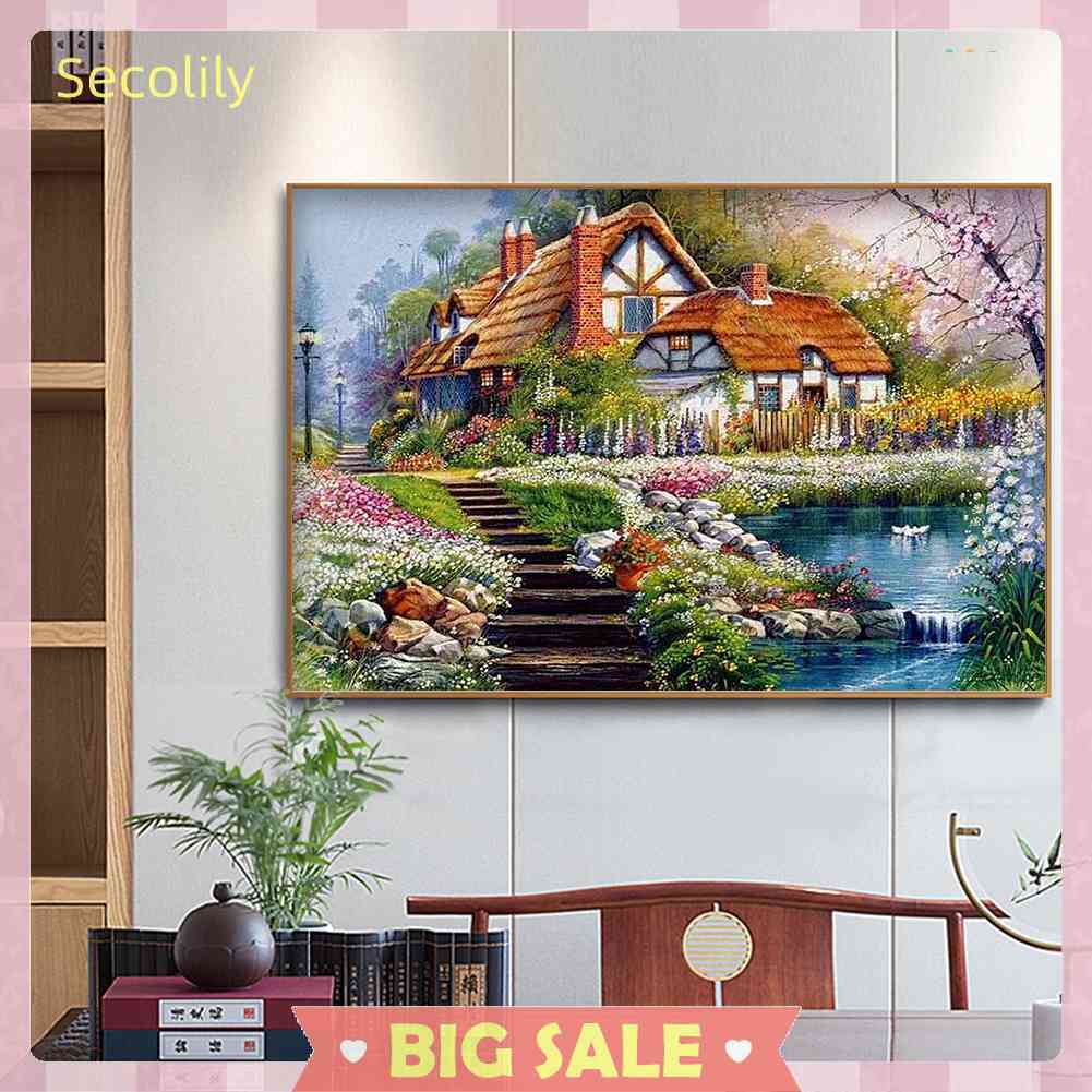 Bộ Tranh Thêu Chữ Thập 11CT DIY Toàn Diện