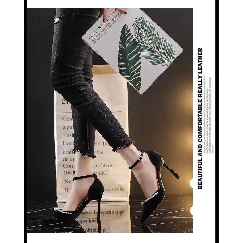 Giày Cao Gót Mũi Nhọn Phong Cách Mới Cho Nữ