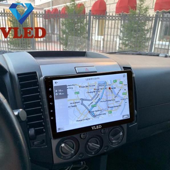 Bộ màn hình DVD Android VLED V5 cho xe FORD EVEREST, ROM 32G, RAM 2G lướt wed tốc độ cao, Thu, phát wifi