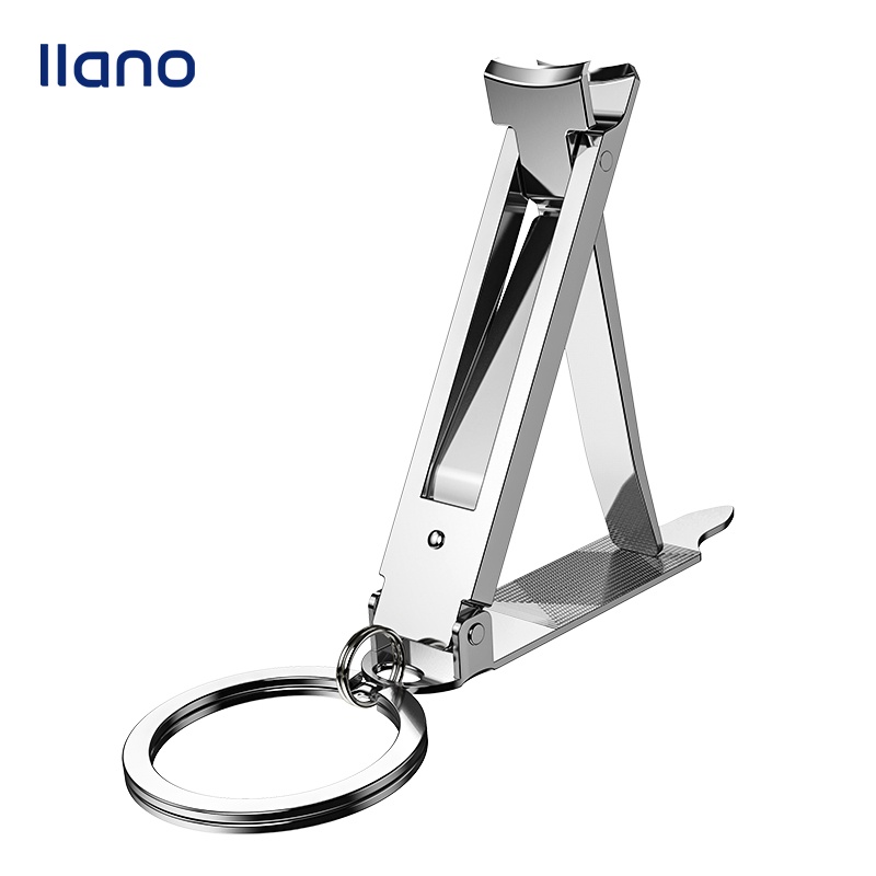 LLANO Kéo Cắt Móng Tay Kèm Móc Khóa Tiện Lợi