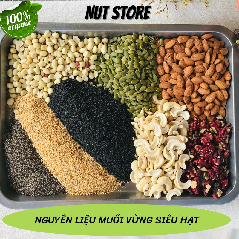 Muối vừng hạt dinh dưỡng Nut Store 500g | BigBuy360 - bigbuy360.vn