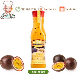Sinh tố chanh dây 750ml