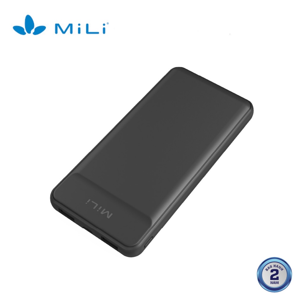 [ Thanh Lý ] Sạc dự phòng MiLi Power Sunny Plus 10,000mAh/3.7V - HB-N10 - Sạc Nhanh 12W - Mới 100% - Bảo Hành 2 Năm